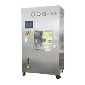 VHP Sterilizer Pass Box Aseptic Test Isolator CE Certification 304 Stainless Steel 99.99% Filtration Sterilization Automatic