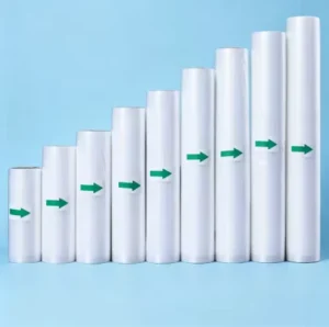 Vacuum Packaging Roll Bags Food Grade Heat Seal Gravure Printed Surface Embossing PA+PE for Fresh Meat Seafood Made Hebei China