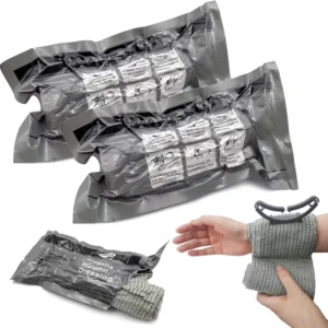 Vacuum Sterile Compression Israeli Bandages for First Aid Emergency Battle Trauma Wound Dressing Self Rescue 4 Inch 6inch
