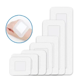 Various Sizes Waterproof Non-Woven Adhesive Wound Dressings for Wound Care and Dressing