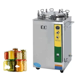 Vertical Autoclave 35 50 75 100 120 150L for Canned Food Hospital Spices Herb Lab Mushroom Retort Machines Autoclave Sterilizer
