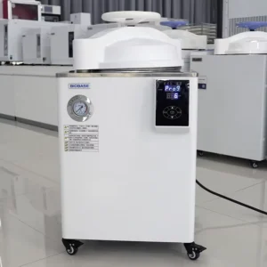Vertical Autoclave with 50L High Pressure Steam Sterilizer BKQ B50J for Laboratory