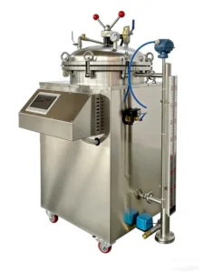 Vertical Pressure Steam Sterilizer Laboratory Mushroom Sterilizer Autoclave Machine Small Sterilization Pot