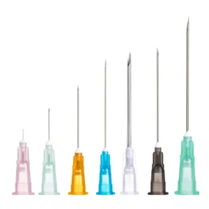 Veterinary Consumables Syringe Needles Plastic Stainless Steel 14g 31g Gauge Shelf Life CE&ISO Certified Disposal Needles
