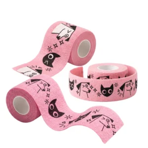 Veterinary Custom Non Woven Medical Pet Sport Multiple Use Wrap Self Adhesive Elastic Cohesive Bandage for Animals Pets