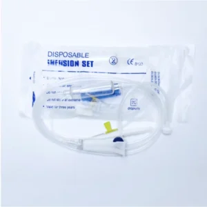Veterinary Disposable Intravenous Infusion Set CE ISO Sterile Gravity Administration for Animal Hospital Use