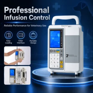 Veterinary Equipment Portable Intravenous Infusion Pumps Medical Pet’s Infusion Drip Veterinary Instrument