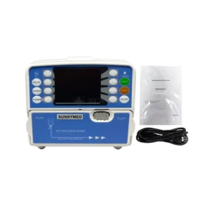 Veterinary Infusion Pump Removable Body Free Flow Protection 0.1-1200ml/h Rate