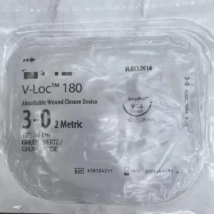 Veterinary Medical COVIDIEN V Loc 180 3 0 No Need Tying Knot Fast Soft Tissue Closure High Tensile Strength Absorbable Suture