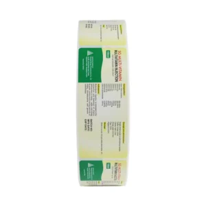 Veterinary Pet Care Roll Labels Coated Paper Waterproof Tear Resistant for Medical Records and Medication Tracking