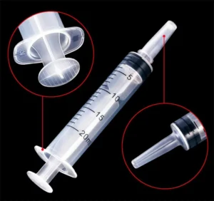Veterinary Plastic Disposable Luer Slip Syringe Without Needles