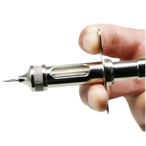 Veterinary Semi Automatic Continuous Injection Syringe Revolver Style for Chicken Duck Pig Sheep Goat Export Equipment