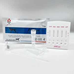 Veterinary Specialties 5 in 1 Test Kit EHR/ANA/BAB/CHW/LEPTO