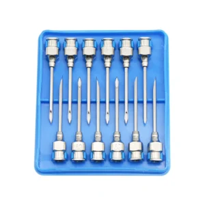 Veterinary Stainless Steel Needle 14G 27G Livestock Pig Cow Hypodermic Injection Needle Poultry Animal Syringe Needle