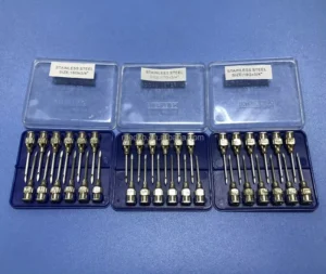 Veterinary Stainless Steel Needle Veterinary Hypodermic Injection Needle Luer Lock Syringe Veterinary Needle