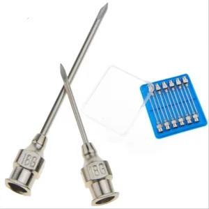 Veterinary Stainless Steel Syringe Needle with Luer Lock for Pig animal chicken livestock
