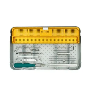 Veterinary Surgical Instruments Kit 2.4mm Aluminum Box Manual Class III Easy Operation for Orthopedic