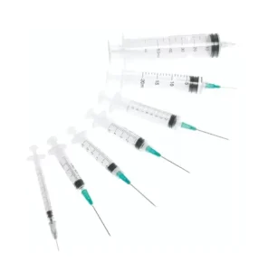 Veterinary Syringe 1ml 60ml Luer Lock Slip Medical Grade PP Disposable Safety Syringe with Needle CE&ISO Certified Class II