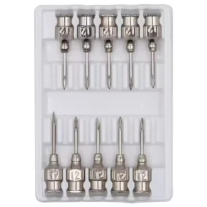 Veterinary Syringe Needle Stainless Steel Reusable Animal Vaccine Injector Needles