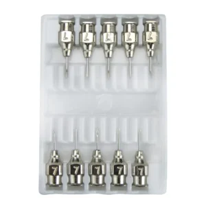 Veterinary Syringe Needle Stainless Steel Reusable Animal Vaccine Injector Needles Animal Feeding and Treatment Needle