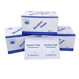 Veterinary Use Alcohol Cotton Pads Individually Packed Antibacterial Cleaning Wipes