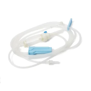 Veterinary Use Disposable Sterile IV Infusion Giving Set for Dog and Large Animal DEHP Free PVC Tubing 230cm Length