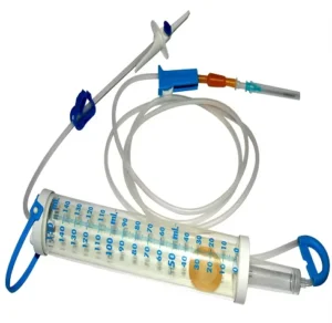 WLD Medical Grade PVC Infusion Set with Burette 20drop 60drop for Child Infant Use