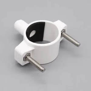 Water Clamp Pipe Saddle Clamps 40mm 1/4″ OD Hose Quick Connection for RO Water System Filter Parts