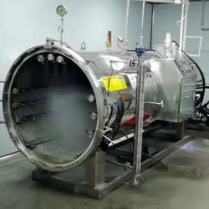 Water Spray Autoclave Retort Sterilizer for Canned Pet Food Processing Machine