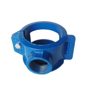 Water Supply Ductile Iron Saddle Clamp Pipe Saddle Clamp
