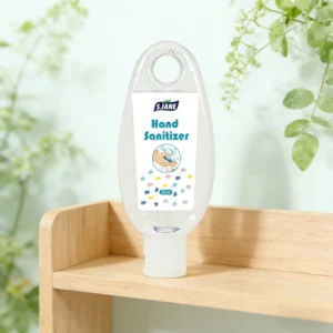 Waterless Antibacterial Alcohol Hand Sanitizer Gel 50ml 60ml Hands Free Portable Hangable Bottle