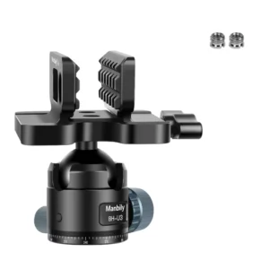 Waterproof Aluminum Shooting Saddle 360 Large Ball Ball Head Universal Rest Clamp for Hunting Stick Tripod Made Aluminum Alloy