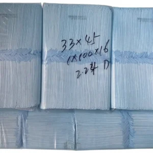 Waterproof Backsheet 5-Ply Disposable Medical Bed Pad Fluff Pulp + SAP Incontinence Bed Sheet ISO 13485
