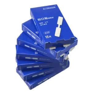 Waterproof Band Aid White Pe Butterfly Adhesive Wound Closure Emergency Kit Adhesive Nose Bandages