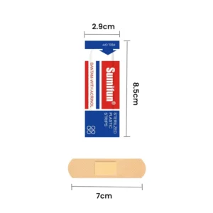 Waterproof Band Aids Non Woven Elastic Wound Dressings Customizable Made in China Model V10027