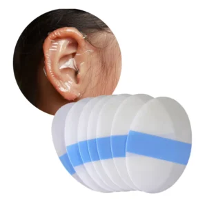 Waterproof Ear Patch 60 Pieces Pack Baby Bath Waterproof Belly Button Ear Patch for Swimming Bathing and Wash Hair