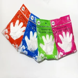 Waterproof Household Disposable Work Glove Gans TPE Glove Guantes PE Plastic Disposable Luva Safety Guanti 100pcs Packing