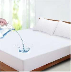 Waterproof Mattress Protector Ultra Soft Bamboo Cooling Mattress Cover Vinyl-Free Mattress Topper