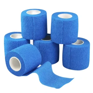 Waterproof Medical Bandage for Knee Self Adherent Non Woven Easy Tear Self Adhesive Bandage