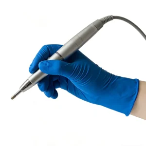 Waterproof Nitrile Gloves Chemical Resistance Non slip Dark Blue Disposable 3mil Nitrile Gloves Powder Free for Beauty Salon