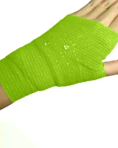 Waterproof Non Woven First Aid Self Adhesive Cohesive Bandage Elastic Wrap Skin Safe Protection