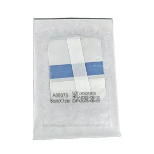 Waterproof PU Adhesive Transparent Wound Dressing Film for Fixing Indwelling Needle