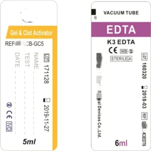 Waterproof Polymer Paper Self Adhesive Medical Label for Test Tube