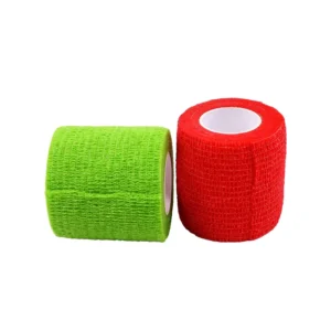 Waterproof Self Adhesive Sports Bandage Elastic Athletic Wrap Breathable Non Woven Material Athletic Tape 2″ X 5 Yards CE