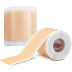 Waterproof Silicone Scar Tape Roll Reusable Scar Treatment Sheets for Lightening Surgical Scars Stretch Marks Keloids