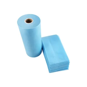Waterproof Spunbond Non Woven Fabric Medical Textile Blue SMS Spubond Non Woven Fabric Roll for Hospital