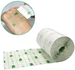 Waterproof Surgical Medical Wound Dressing White TPU Adhesive Tape Roll