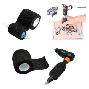 Waterproof Tattoo Grip Cover Tape Cohesive Elastic Self Adhesive Tattoo Aftercare Bandage Tattoo Grip Wrap