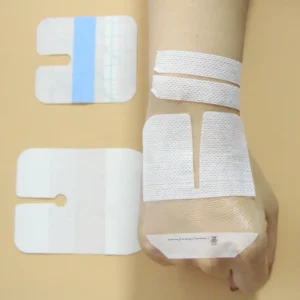 Waterproof Transparent Adhesive IV Cannula Fixation Dressing