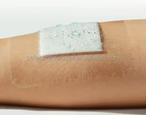 Waterproof Transparent Island Wound Dressing with High Absorbent Non Adherent Wound Pad for Wound Care